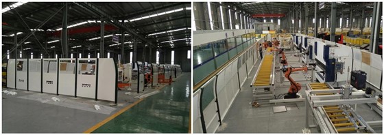 電梯門板自動化生產線