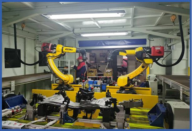 H型雙機兩軸焊接工作站