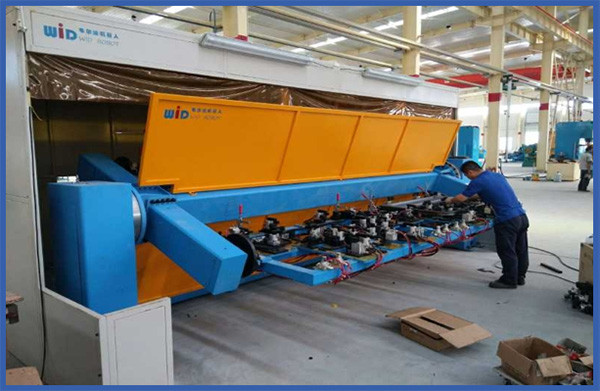 雙機(jī)水平三軸焊接工作站