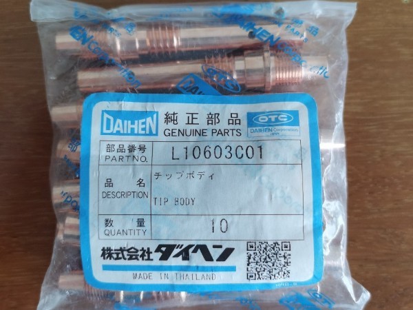 OTC機器人配件導電嘴座連桿L10603C01