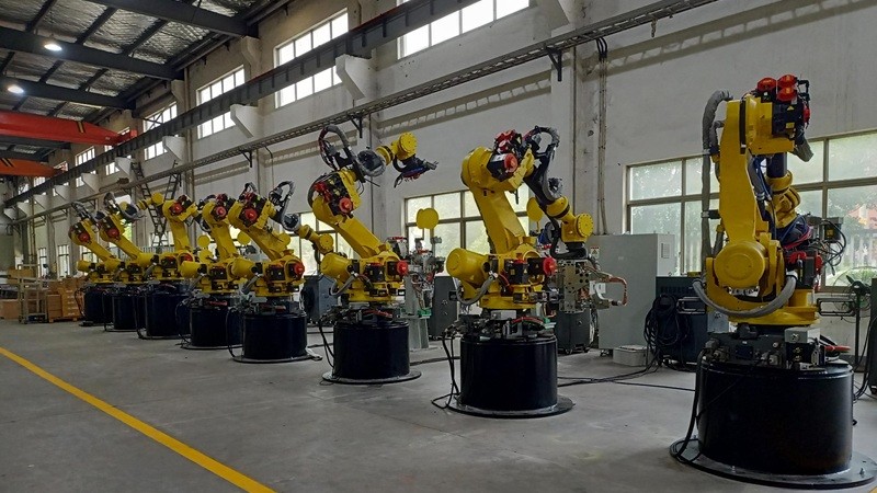 汽車部件點焊工作站