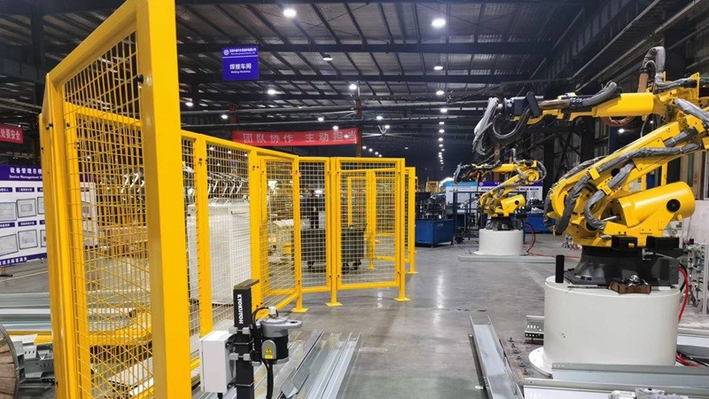 汽車部件點焊工作站